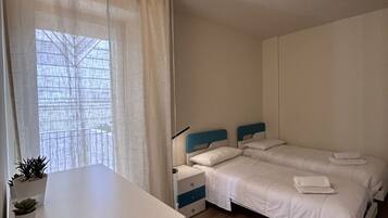 2 bedrooms, iron/ironing board, travel crib, WiFi