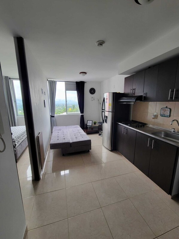 1 makuuhuone, silitysrauta/-lauta, ilmainen Wi-Fi, vuodevaatteet