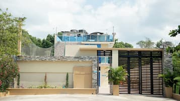 Fassade der Unterkunft