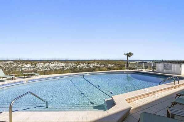 Alberca al aire libre 