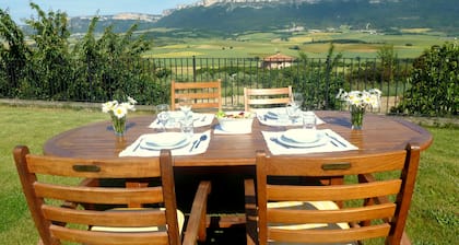 Rural house in Navarra with children and dogs for 8-10 people