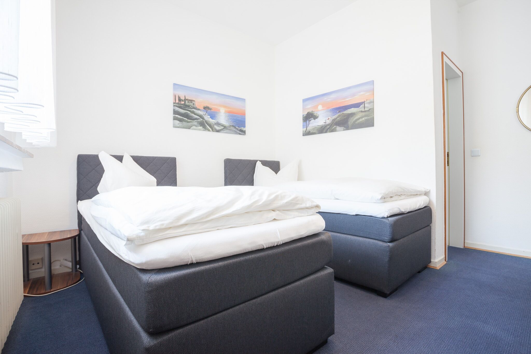 standard double or twin room | premium bedding, minibar, desk, free wifi