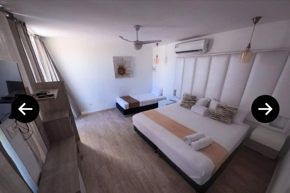 Premium bedding, pillow-top beds, in-room safe, blackout curtains