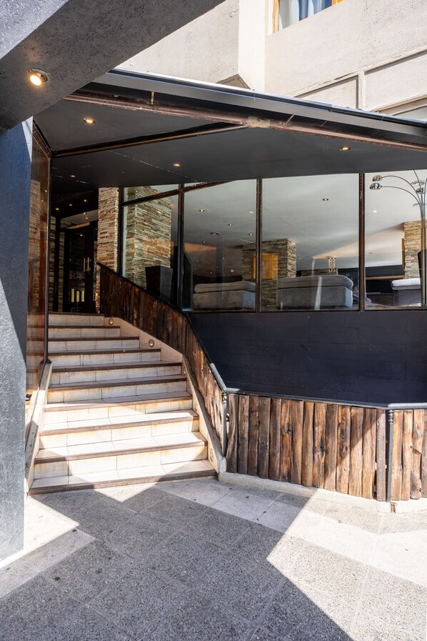 Entrada de la propiedad