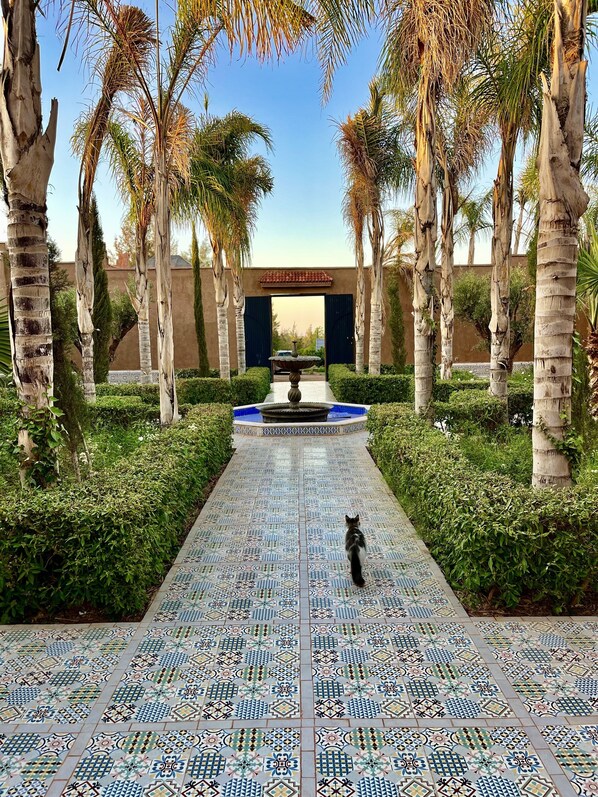 Façade de l’hébergement