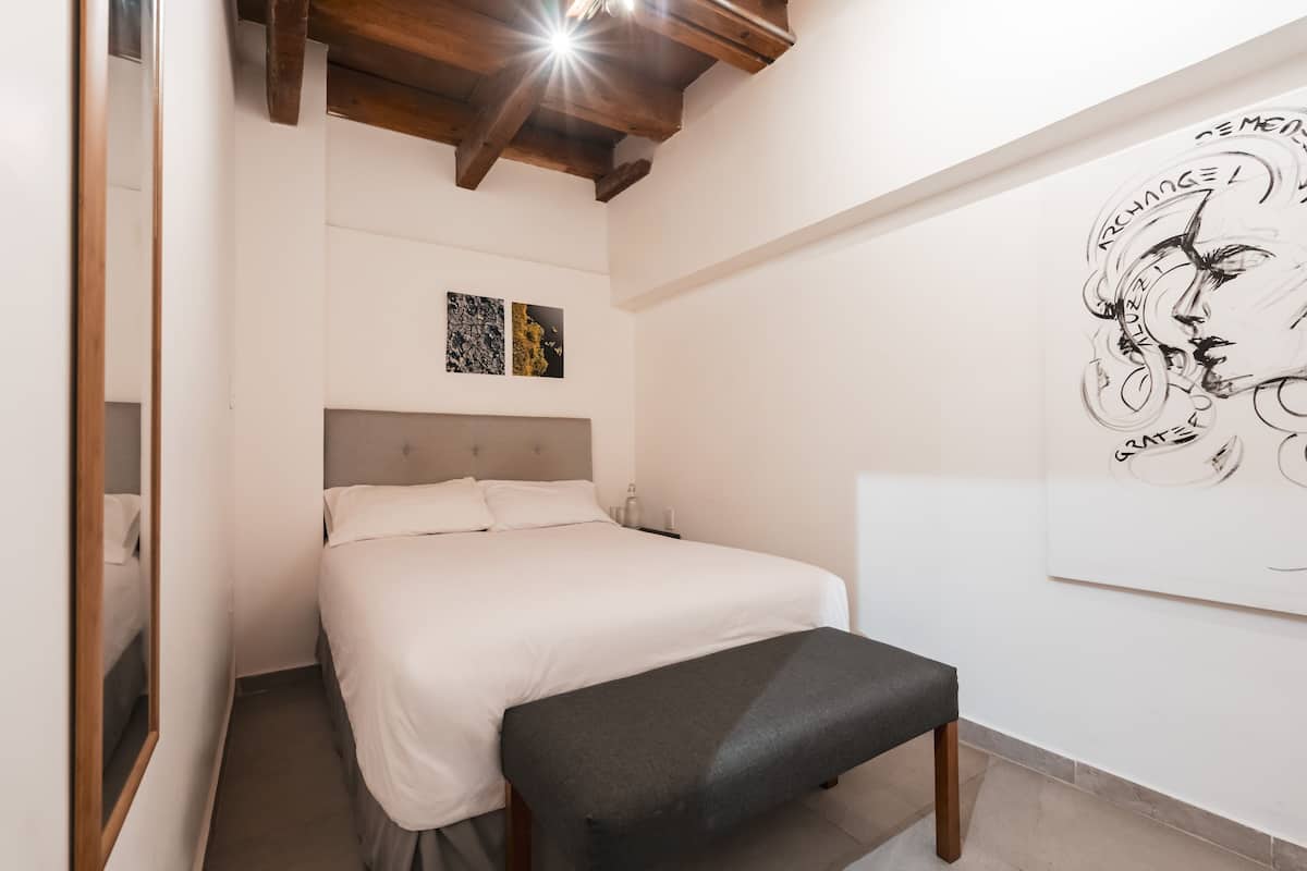 Francisco Toledo (Private Room) | Premium bedding, in-room safe, blackout drapes, WiFi (free)