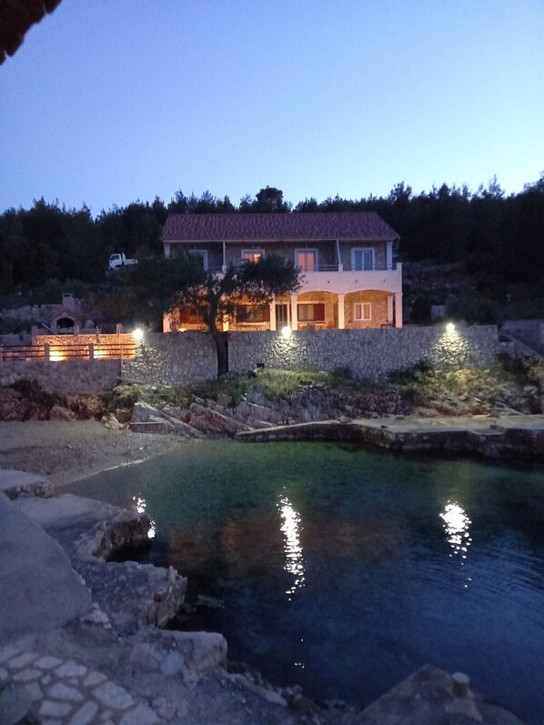 Exterior - Apartment Dario - One Bedroom Apartment with Terrace (Hvar)