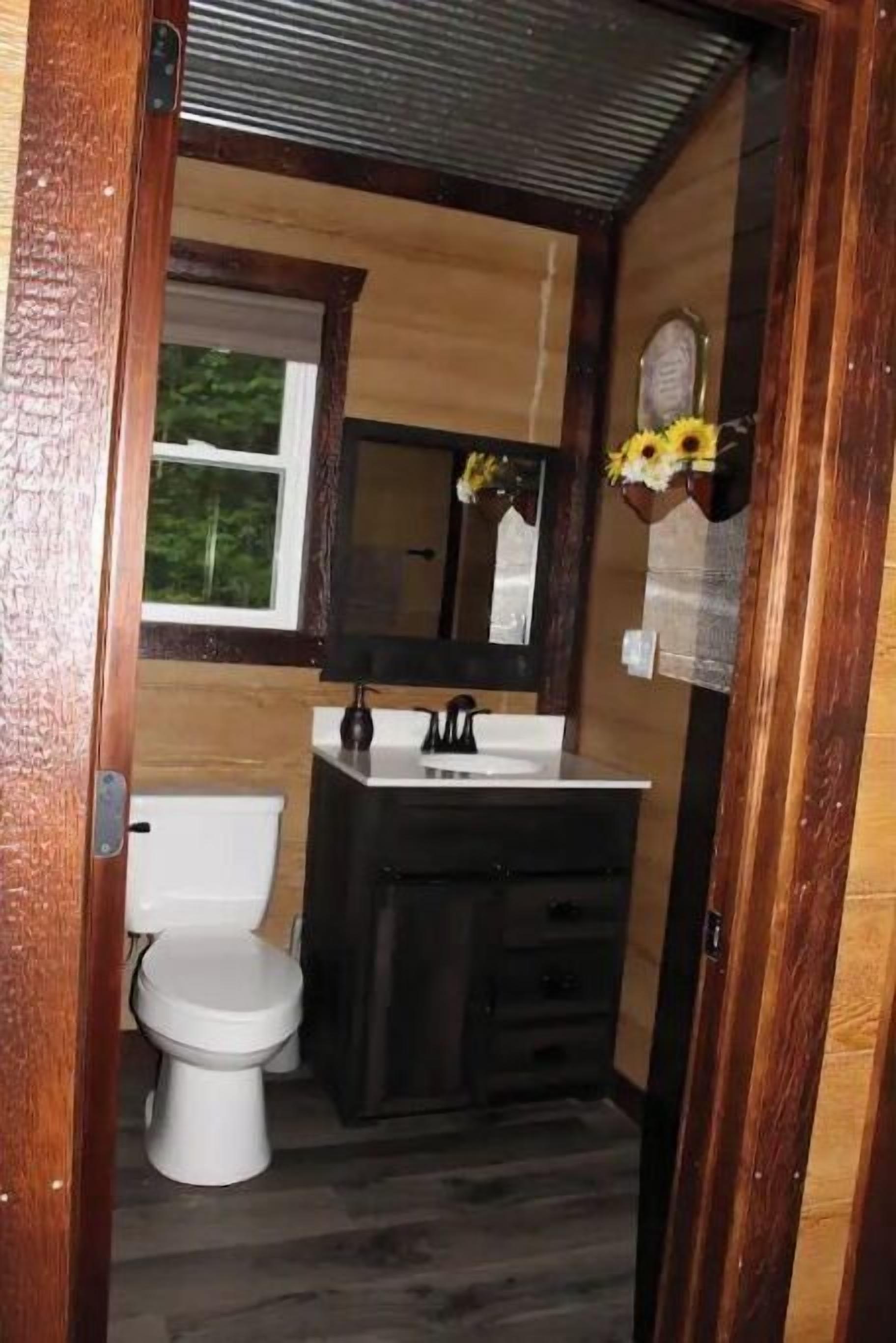 Towels, soap, toilet paper