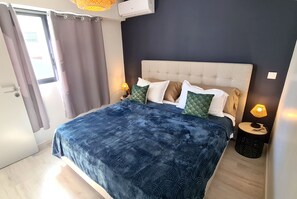1 makuuhuone, silitysrauta/-lauta, ilmainen Wi-Fi, vuodevaatteet
