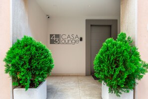 Façade de l’hébergement