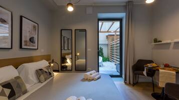 Værelse | Premium-sengetøj, dundyner, minibar, pengeskab på værelset