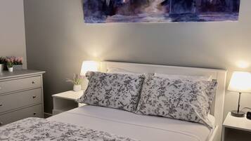 2 dormitorios, escritorio, tabla de planchar con plancha y wifi gratis