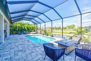 Opvarmet pool