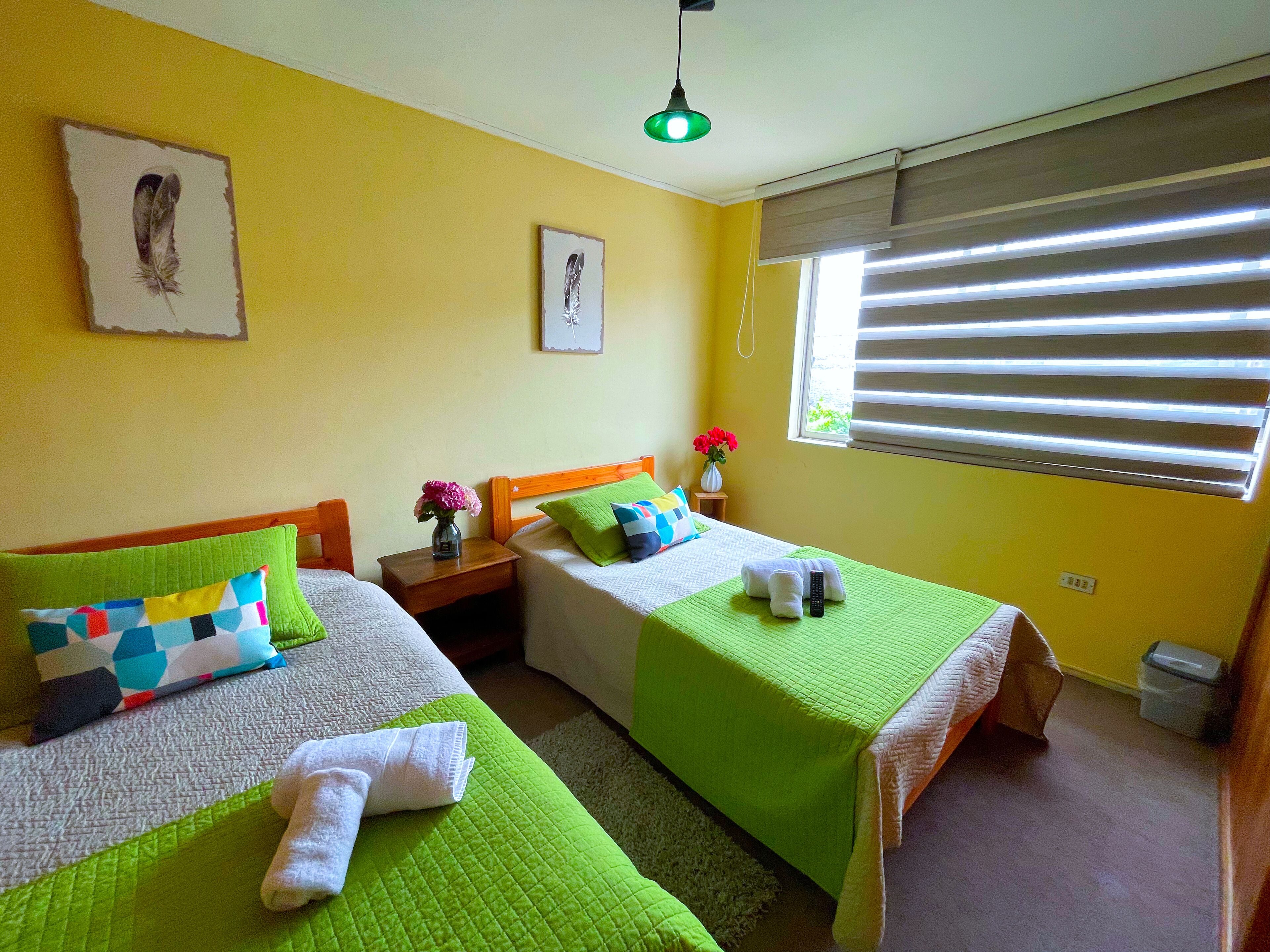 Phòng 2 giường đơn Exclusive | Truy cập Internet không dây miễn phí, bộ trải giường 