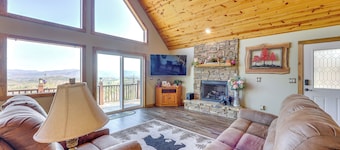 Mountain-View Murphy Cabin w/ Shared Fire Pit
