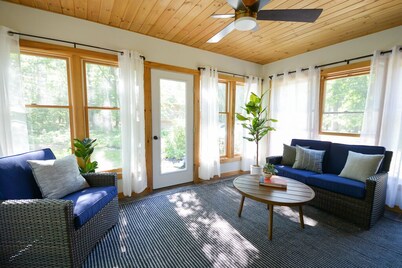 Stylish and Sun Filled Home With Tripp Pond Access