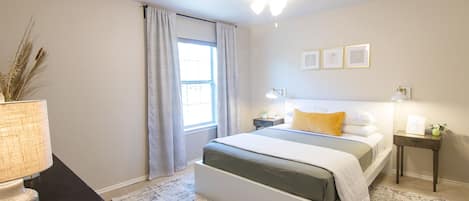 3 bedrooms, iron/ironing board, travel cot, free WiFi