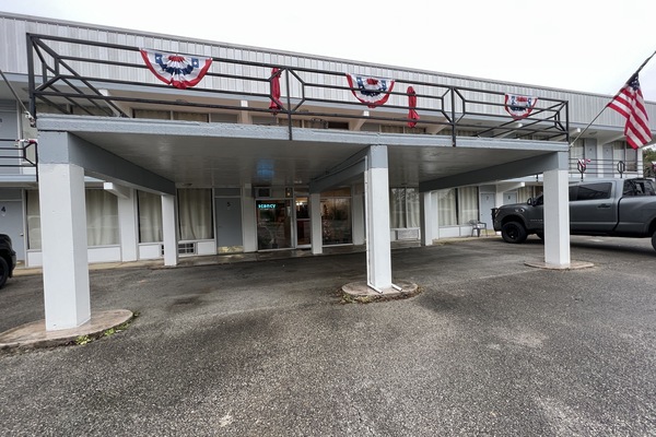 Facciata della struttura