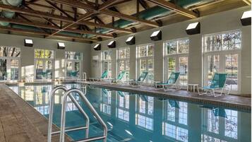 Indoor pool, outdoor pool