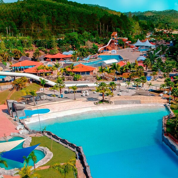 Indoor pool, outdoor pool