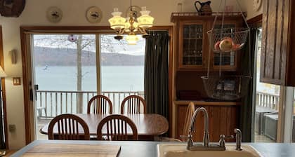 Valhalla on the Lake - Otsego Lake A-Frame home with terrific view + waterfront