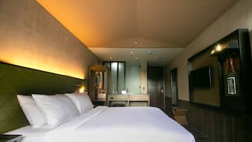 Deluxe Double Room | In-room safe, blackout curtains, iron/ironing board, free WiFi