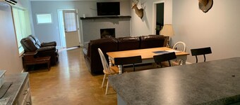 1500 sq ft house located on m y farm. open floor plan