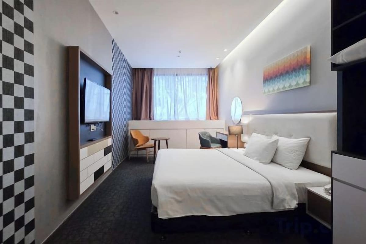 1 Schlafzimmer, Minibar, Zimmersafe, Verdunkelungsvorhänge