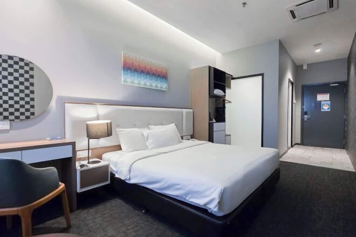 1 chambre, minibar, coffres-forts dans les chambres, rideaux occultants