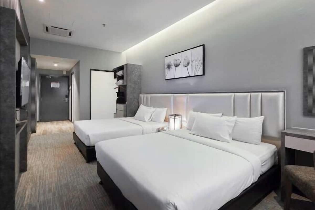1 chambre, minibar, coffres-forts dans les chambres, rideaux occultants