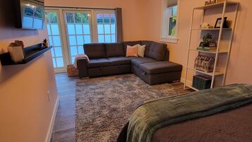 Carriage House Lower Level | Living area