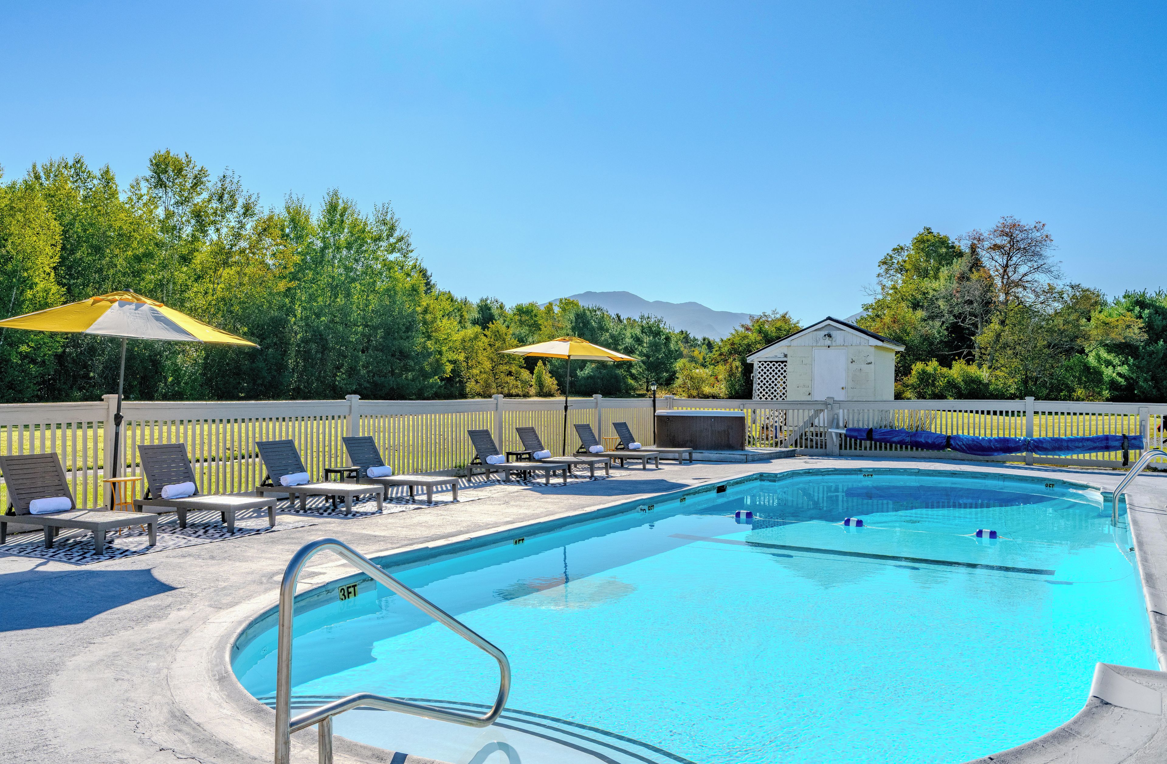 Seasonal outdoor pool
