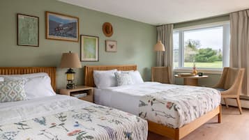 Premium bedding, down comforters, memory foam beds, desk