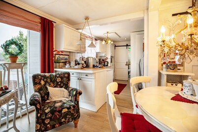 Apartment "Die Kleine Oase" with Terrace and Wi-Fi