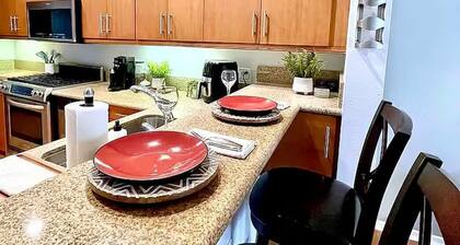 Furnished Hillcrest 1BR · 12-min Walk to Scripps · Work-Ready · Pool + EV