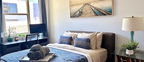 1 Schlafzimmer, Schreibtisch, Bügeleisen/Bügelbrett, kostenloses WLAN