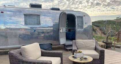 Vintage Airstream Trailer in the Hills of San Marcos!