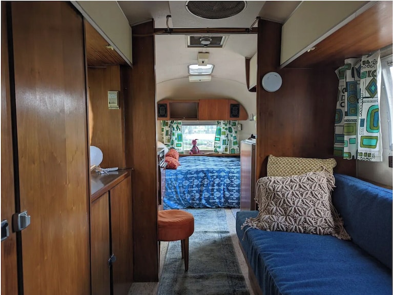Vintage Airstream Trailer In The Hills Of San Marcos! - California