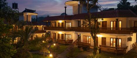 Façade de l’hébergement