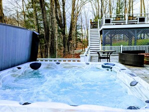 Baignoire à remous extérieure