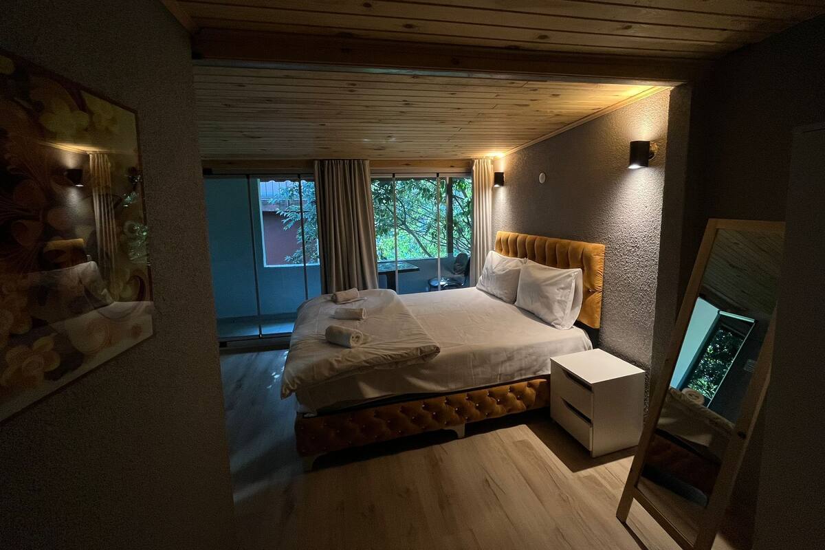 Luxury Double Room | Premium bedding, minibar, desk, soundproofing