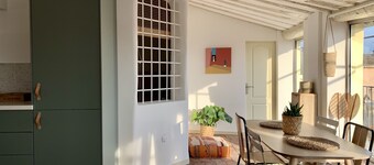 Magnificent apartment with terrace and rooftop view