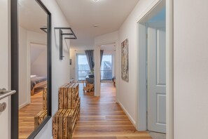 1 bedroom, iron/ironing board, travel crib, free WiFi