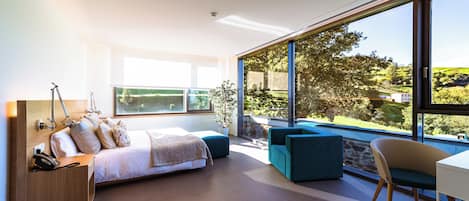 Junior Room, 1 King Bed, Valley View | Premium bedding, down comforters, minibar, individually decorated