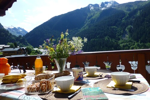 Chalet"Les Barmés" 8 Pers Cheminée Terrasse Gge & Parking privés Centre Station