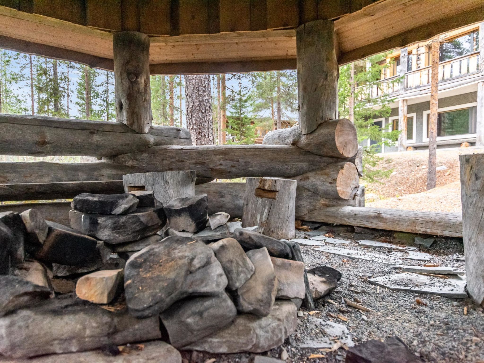 Enceinte de l’hébergement