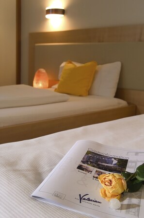 Standard Double or Twin Room | Hypo-allergenic bedding, in-room safe, desk, laptop workspace - Business Hotel Valerian (Hohenems)