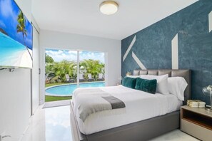 5 bedrooms, iron/ironing board, travel cot, WiFi