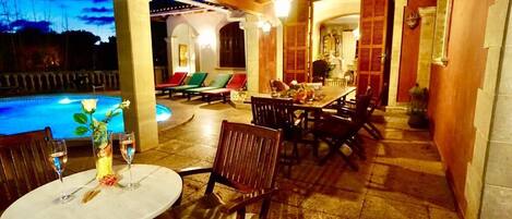 Restaurante al aire libre