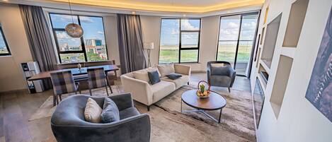 Apartment, 2 Schlafzimmer | Wohnbereich